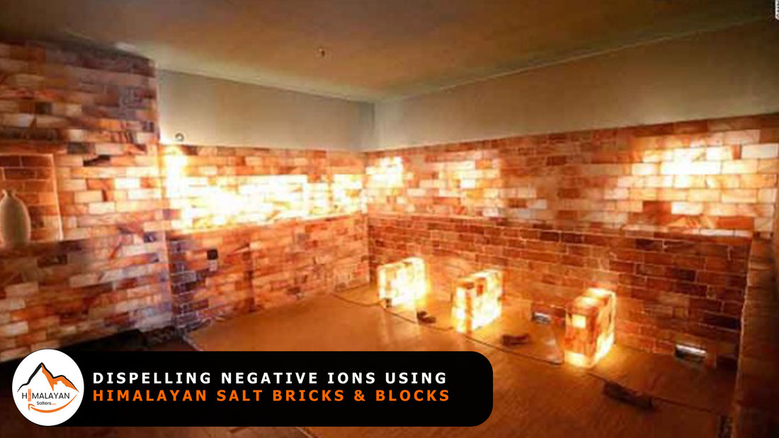 Dispelling Negative Ions Using Himalayan Salt Bricks & Blocks