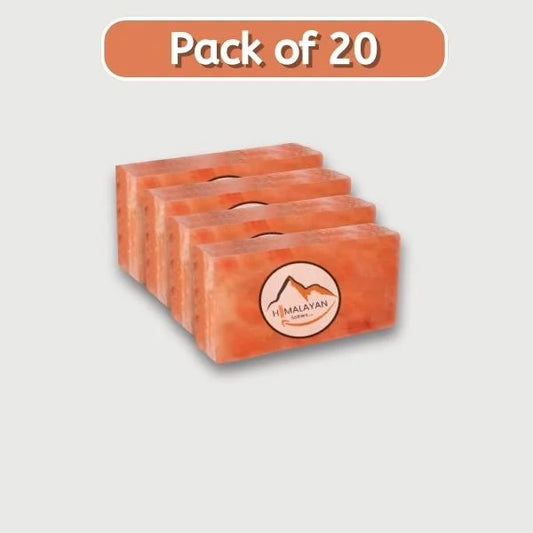 Pure Salt bricks for sale 8"x4"x2” pack of 20.
