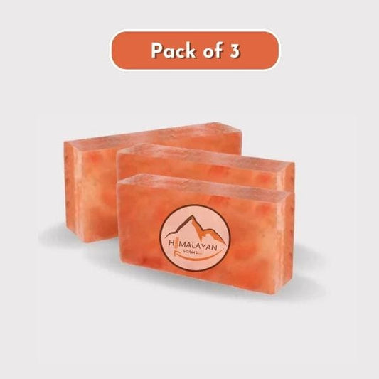 Pure Himalayan salt brick for Salt Walls pack of 3