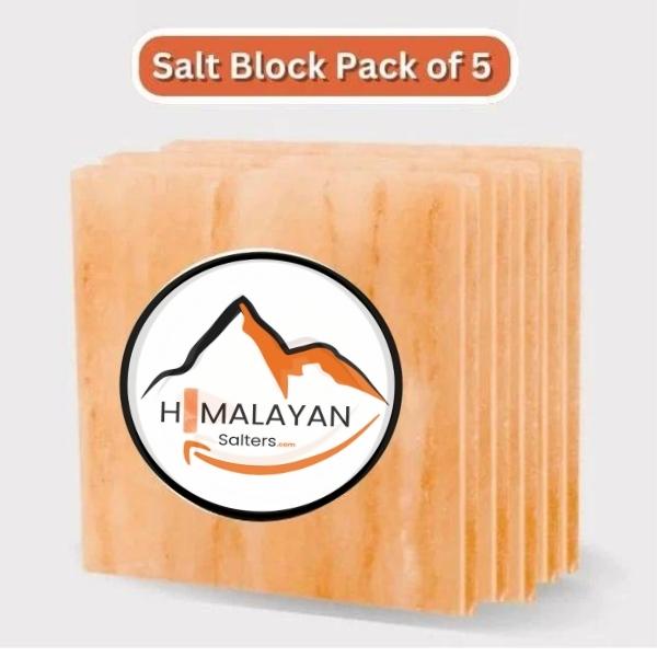 Himalayan salt blocks wholesale pack of 5